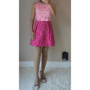 Alice + Olivia | Dresses | Alice Olivia Antonette Long Sleeve Button Front  Mini Dress | Poshmark